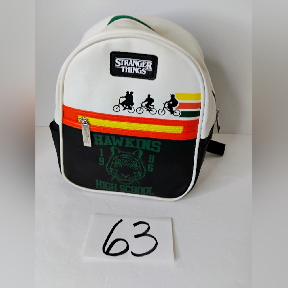 STRANGER THINGS Hawkins High School Mini Backpack Netflix Pre-owned